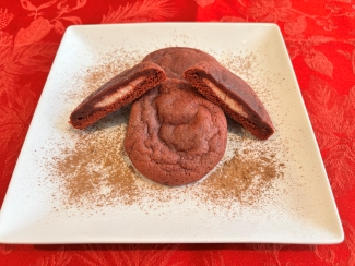 picture of Red Velvet Stuffed Cookie